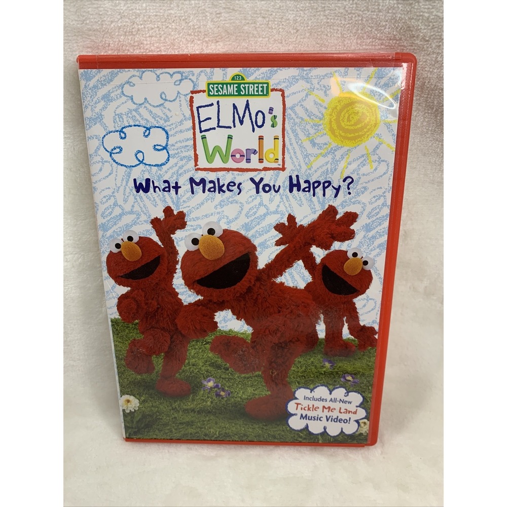 Sesame Street - Elmos World: What Makes You Happy (Fullscreen‎ Children's DVD)